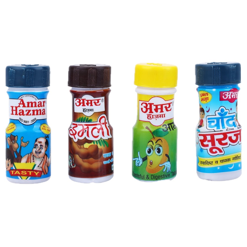 Amar Hazma digestive candy range