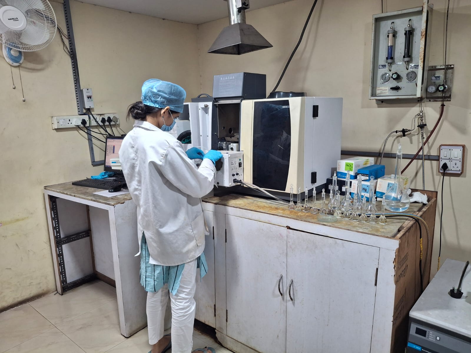 water and food testing page